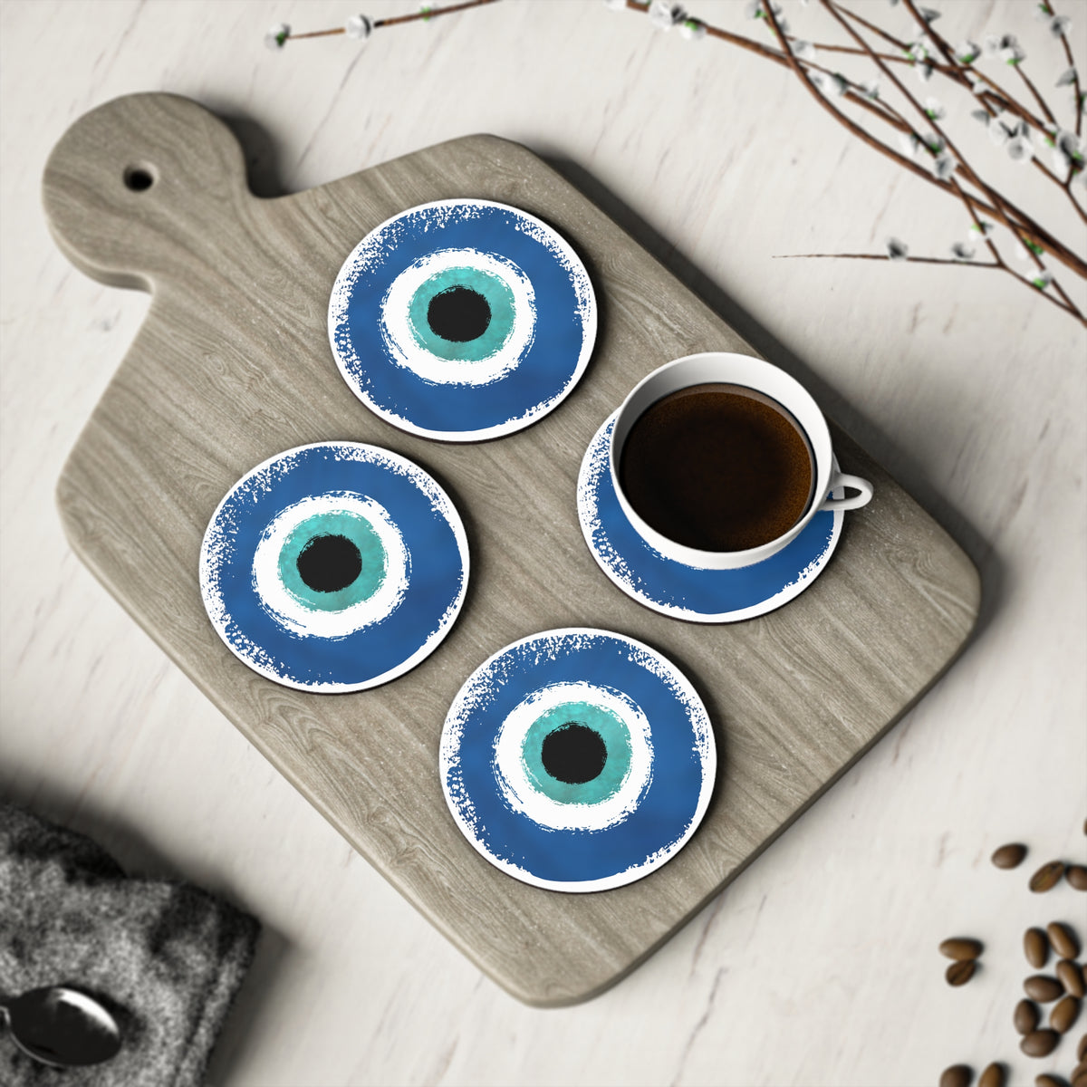 EVIL EYE PROTECTION - Flow Coasters